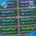 3D Hologram anti counterfeiting sticker , laser security label sticker custom